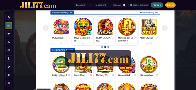 Explore Hundreds of Games at Jili77 Casino