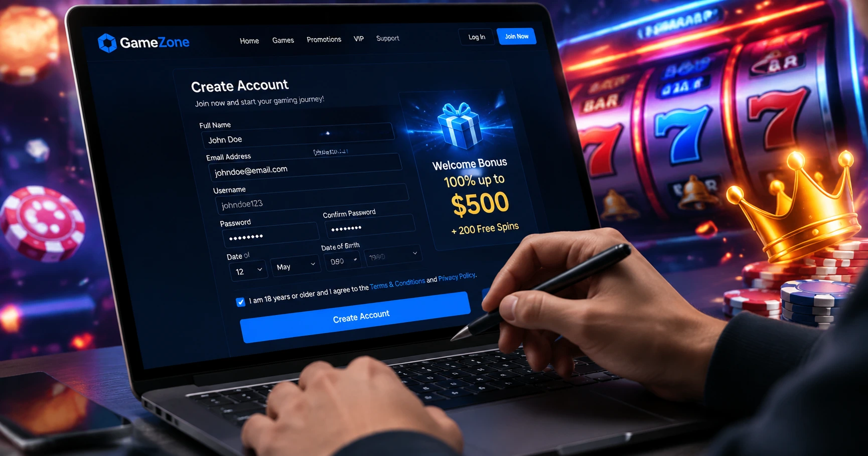 How to Register and Get the Super Ace Free 100 Register Bonus - image 1